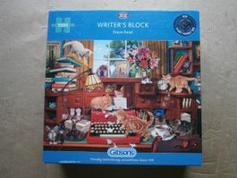 PUZZLE 1000 Teile Write`s Block (England)